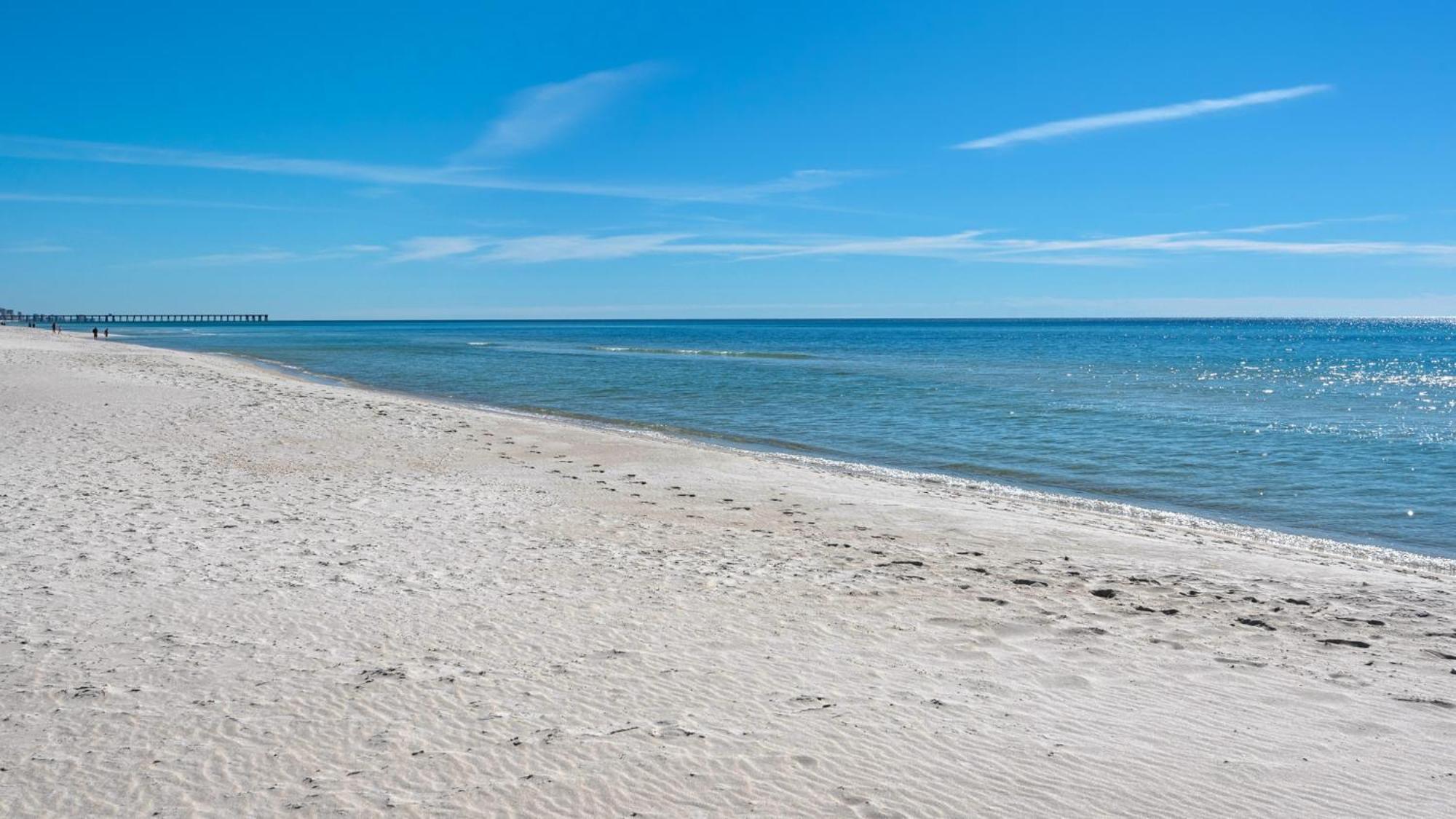 Parking Included-Beachfront 2Bd Ocean Villa! Gorgeous Amenities, Private Complex パナマシティービーチ エクステリア 写真
