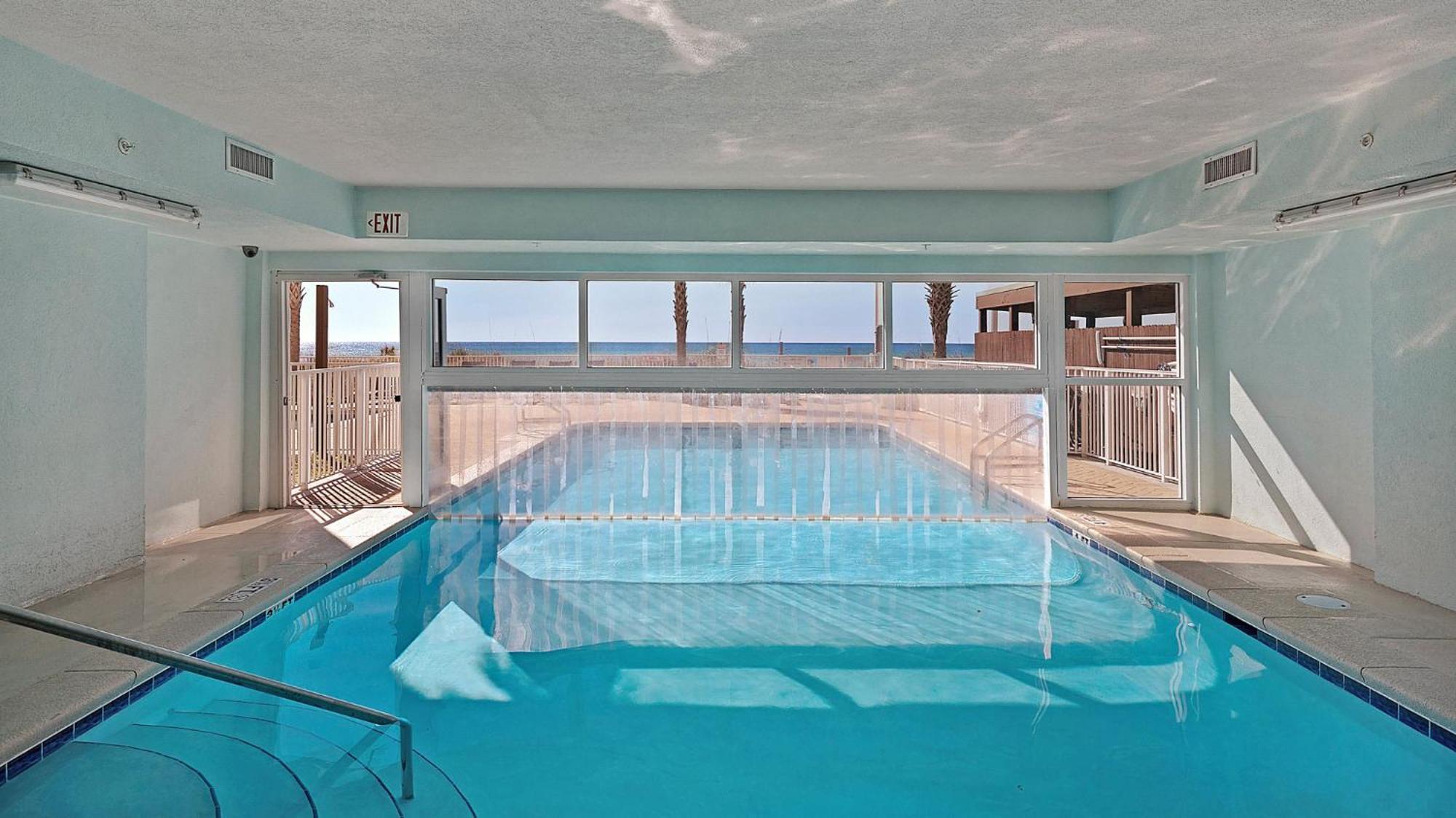 Parking Included-Beachfront 2Bd Ocean Villa! Gorgeous Amenities, Private Complex パナマシティービーチ エクステリア 写真