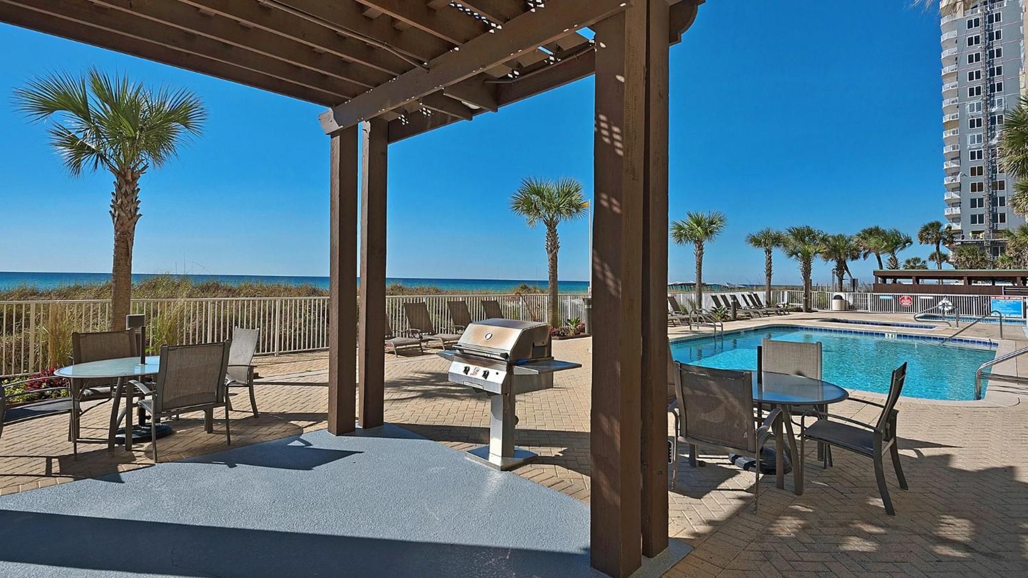 Parking Included-Beachfront 2Bd Ocean Villa! Gorgeous Amenities, Private Complex パナマシティービーチ エクステリア 写真