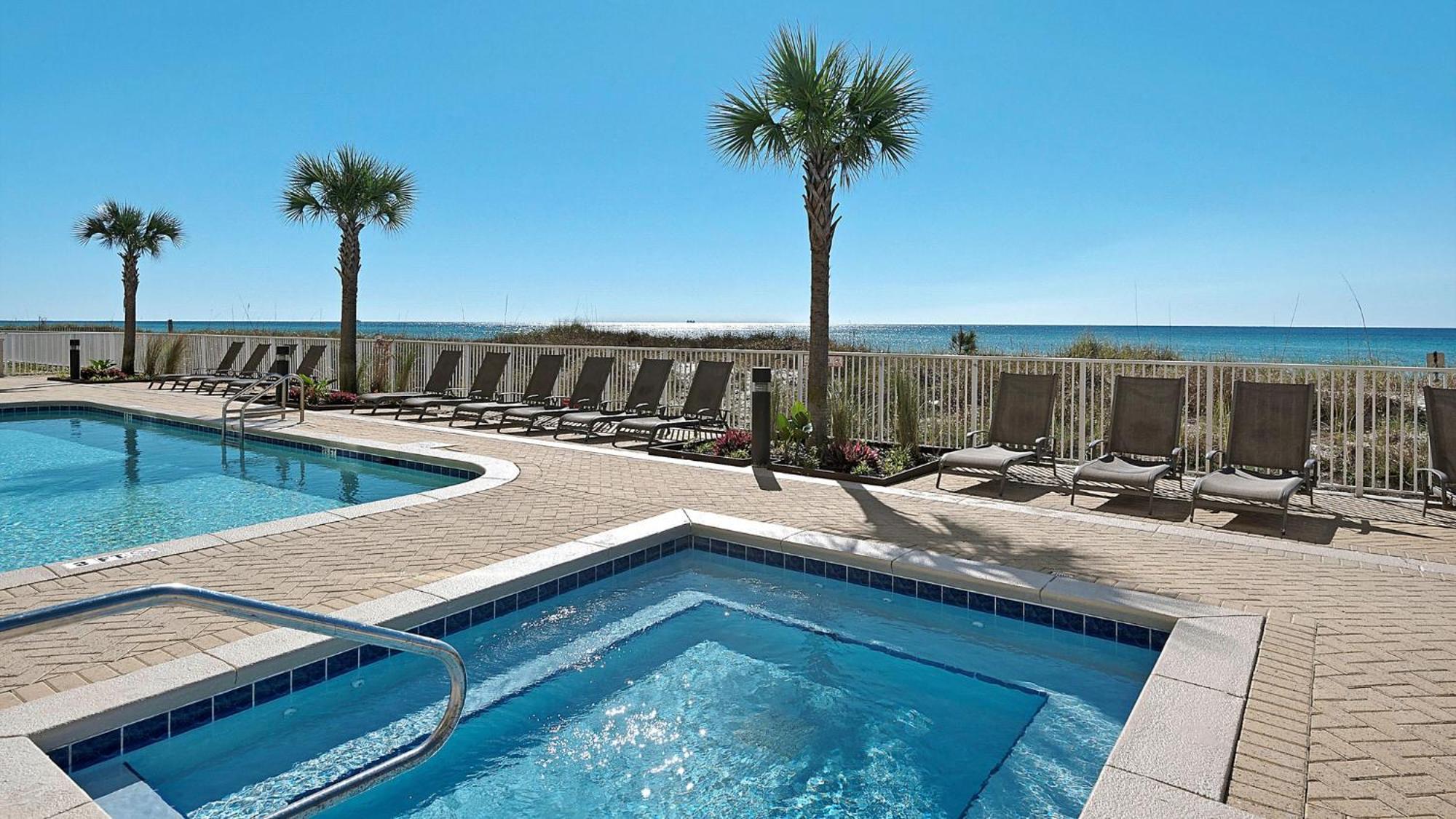 Parking Included-Beachfront 2Bd Ocean Villa! Gorgeous Amenities, Private Complex パナマシティービーチ エクステリア 写真