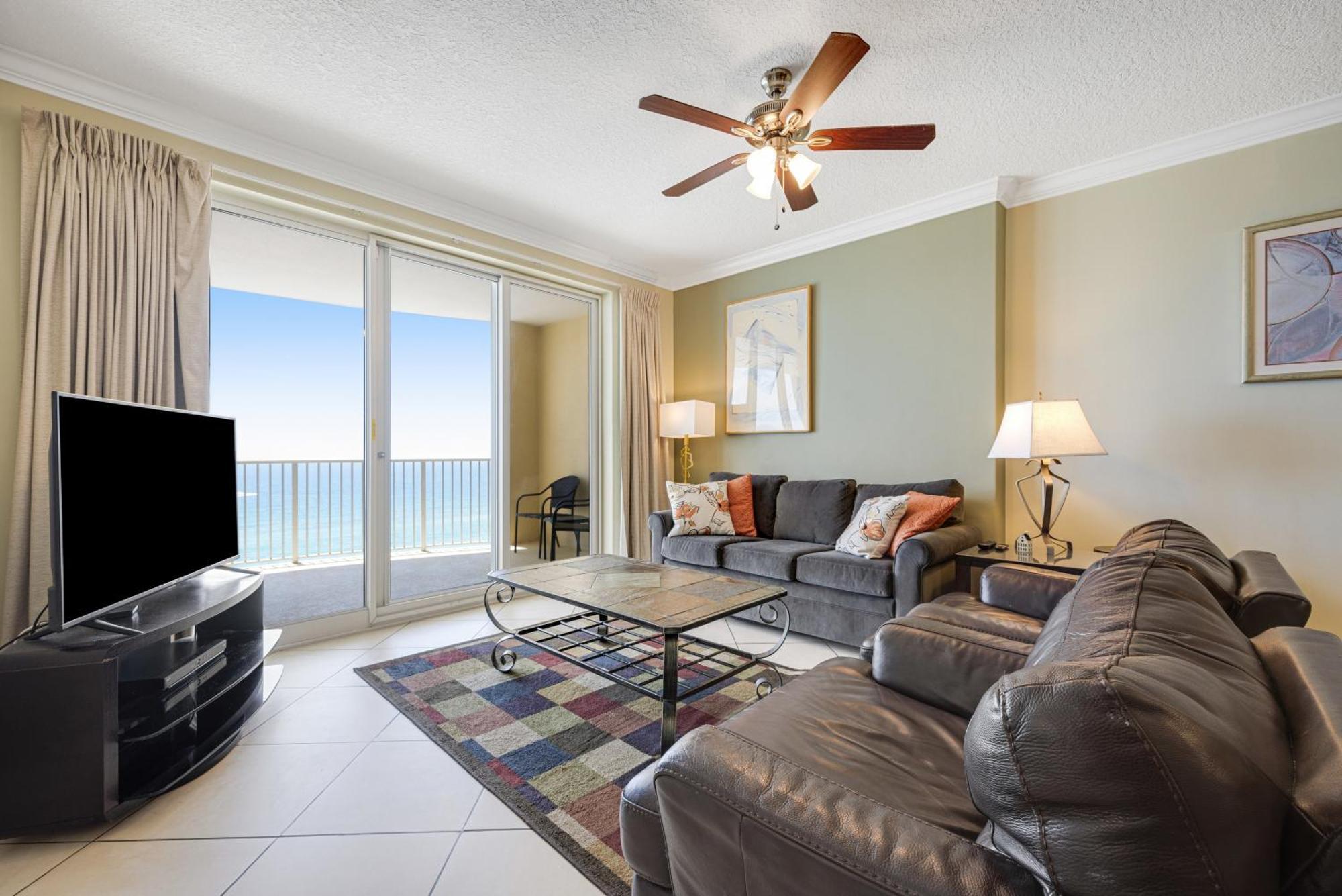 Parking Included-Beachfront 2Bd Ocean Villa! Gorgeous Amenities, Private Complex パナマシティービーチ エクステリア 写真