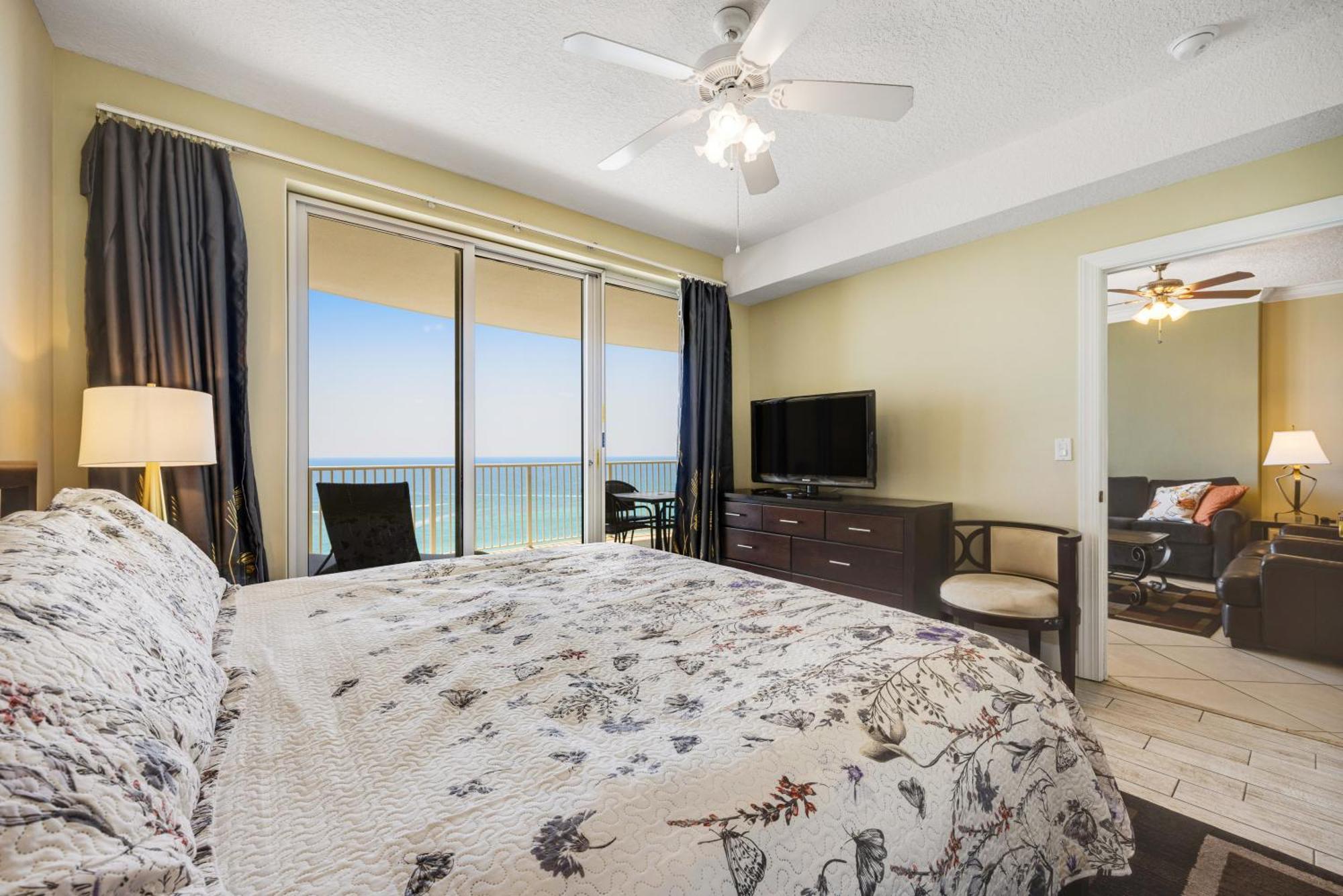 Parking Included-Beachfront 2Bd Ocean Villa! Gorgeous Amenities, Private Complex パナマシティービーチ エクステリア 写真