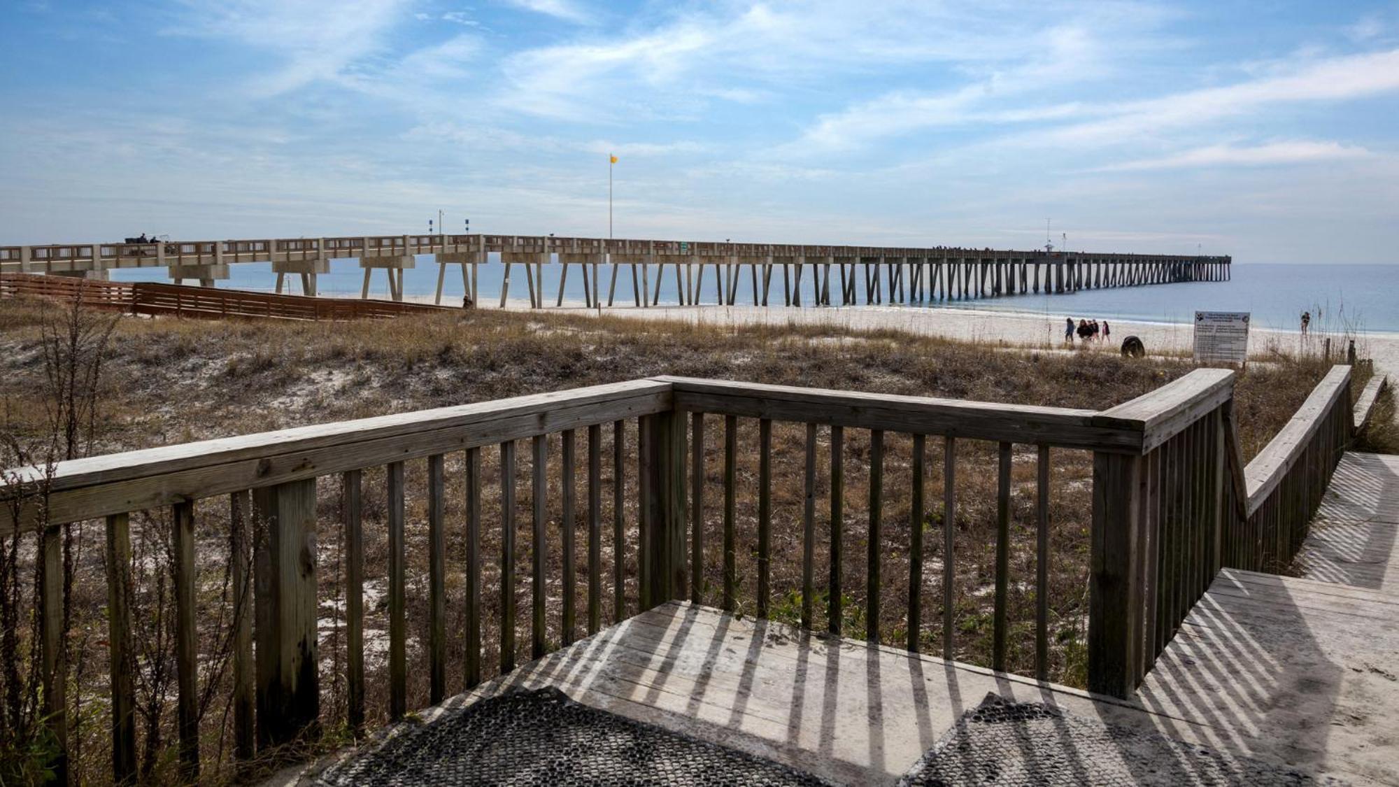 Parking Included-Beachfront 2Bd Ocean Villa! Gorgeous Amenities, Private Complex パナマシティービーチ エクステリア 写真